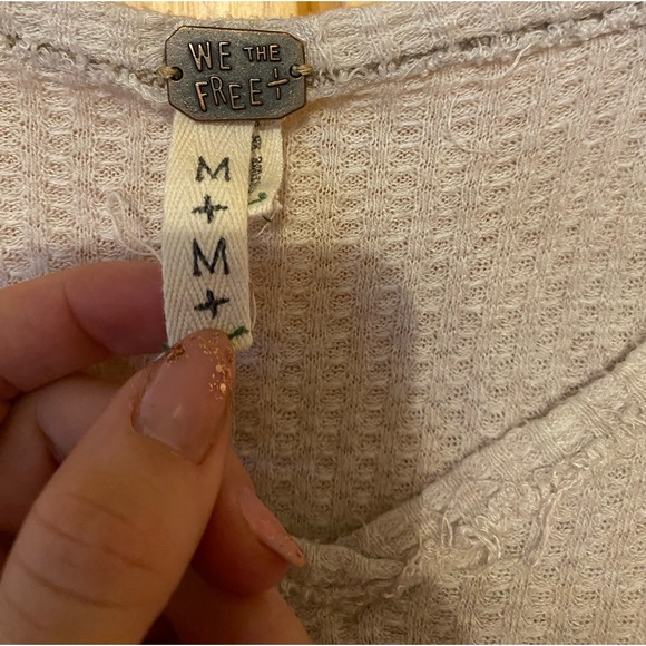 Free People Waffle Thermal - Picture 2 of 3